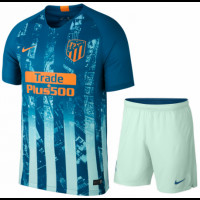 Форма Атлетико Мадрид для детей резервная (футболка + шорты) сезон 2018/19 Форма Атлетико Мадрид для детей резервная (футболка + шорты) сезон 2018/19