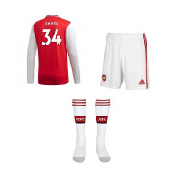 Арсенал Лондон домашняя форма с длинным рукавом 2019-2020 ДЖАКА 34 Арсенал Лондон домашняя форма с длинным рукавом 2019-2020 ДЖАКА 34