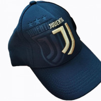 Кепка Ювентус сине-золотая с тиснением Кепка Ювентус сине-золотая с тиснением