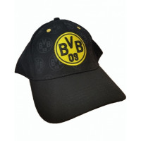 Боруссия кепка черная с тиснением Боруссия кепка черная с тиснением