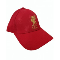 Ливерпуль кепка красная с тиснением Ливерпуль кепка красная с тиснением