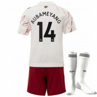 Детская гостевая футбольная форма Арсенала Обамеянг номер 14 Детская гостевая футбольная форма Арсенала Обамеянг номер 14
